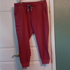 Figs Mauve Petite Scrub Joggers
